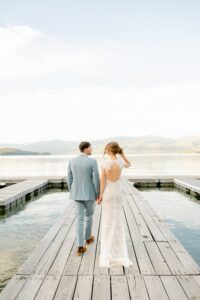 wedding at Priest Lake, ID