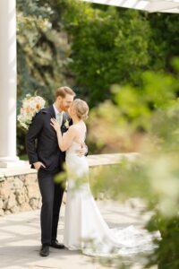 wedding at Manito Park, Spokane