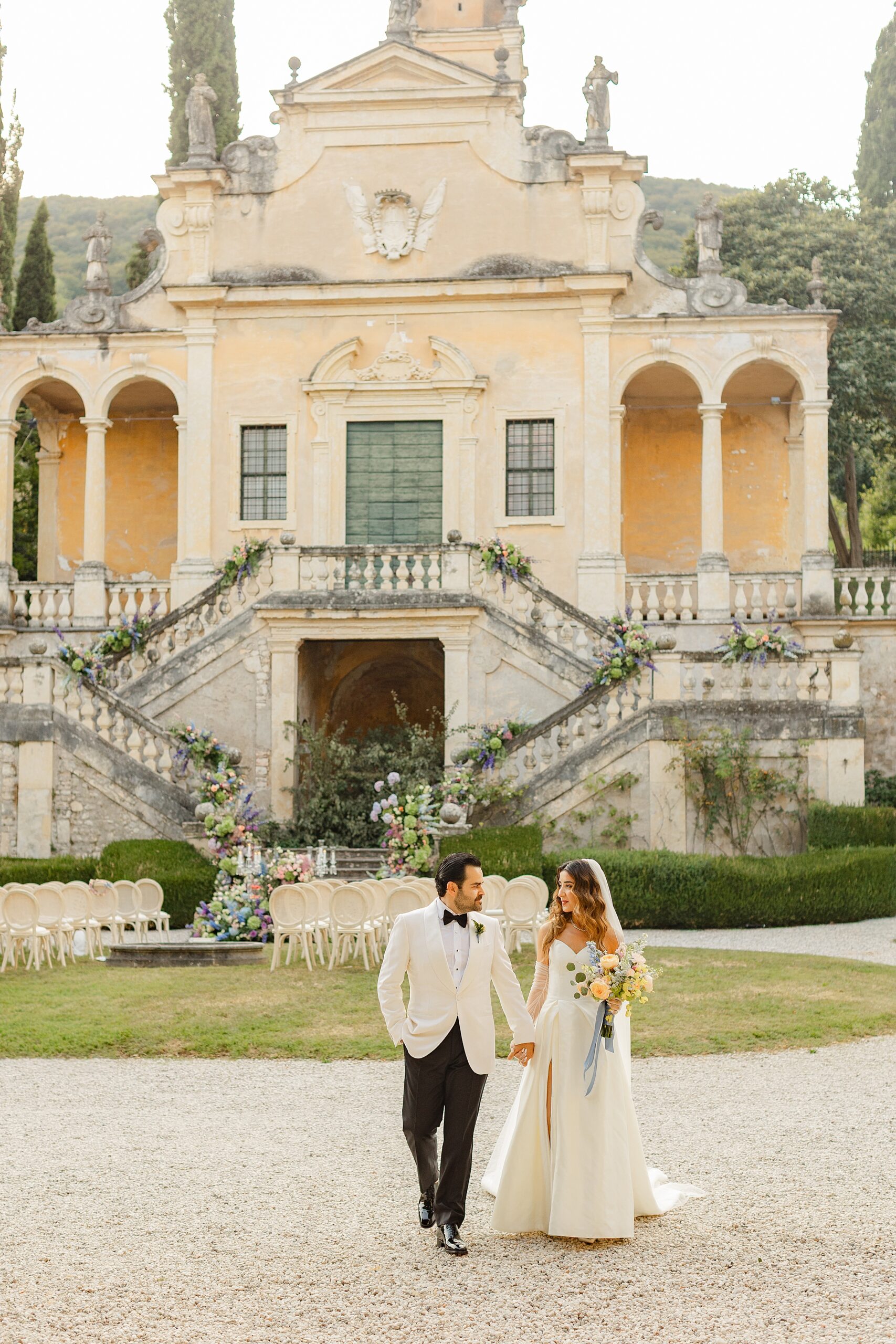 Verona Italy destination wedding by Spokane wedding photographer